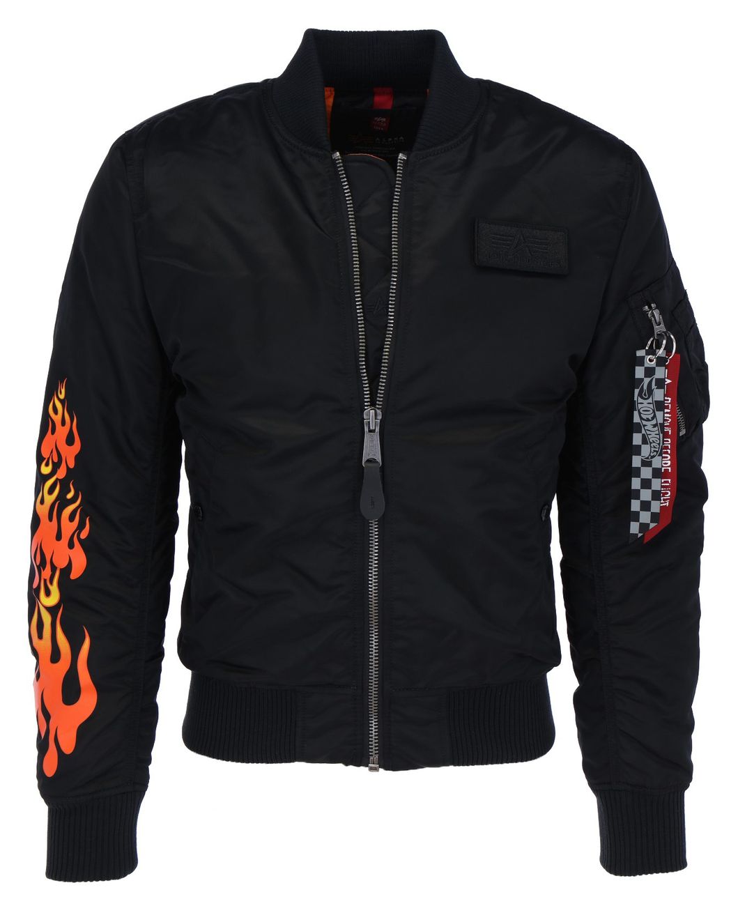 ALPHA INDUSTRIES MA-1 VF HOT WHEELS Herren Bomberjacke